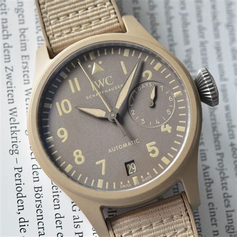 iwc top gun desert|mojave desert iw506003.